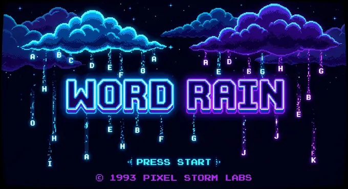 Word Rain